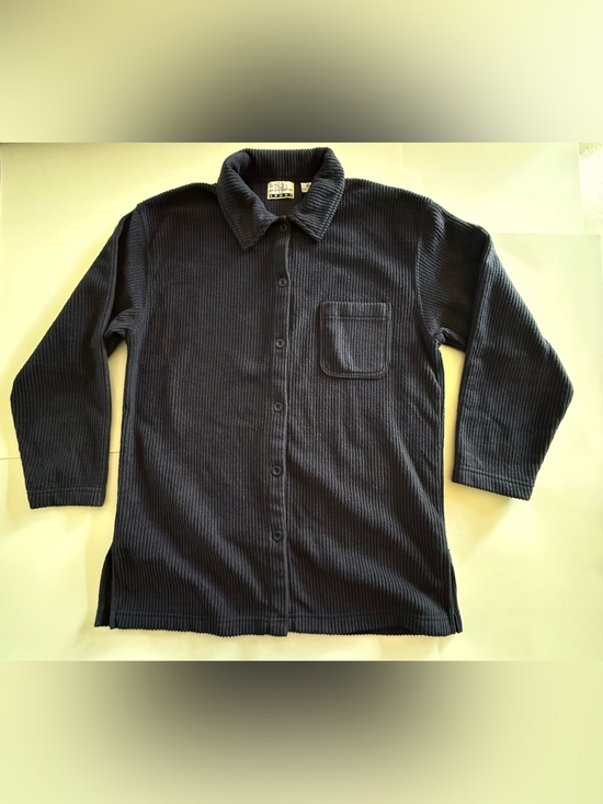 Paul Harris Design Jackets & Blazers - VTG 90's Paul Harris Design Sport Corduroy Shirt Jacket Dark Navy Blue Shacket